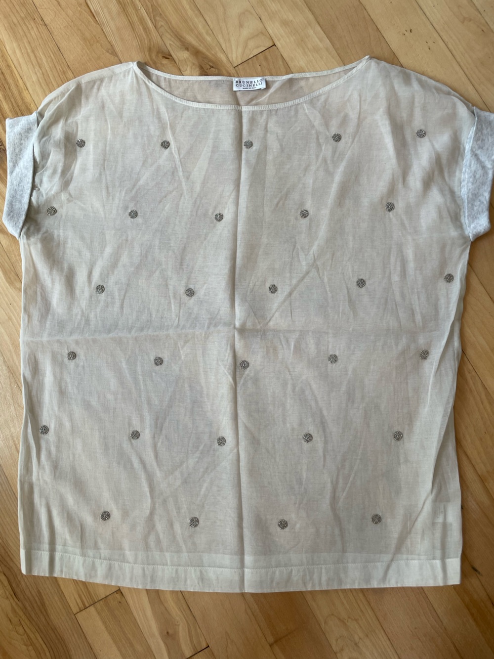 Brunello Cucinelli See Through Top